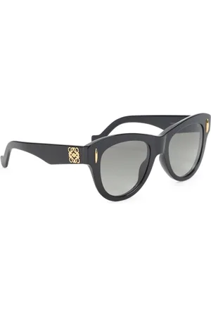 Loewe Unisex, Accessoires, Noir, Taille: ONE Size Lunettes de Soleil Rétro