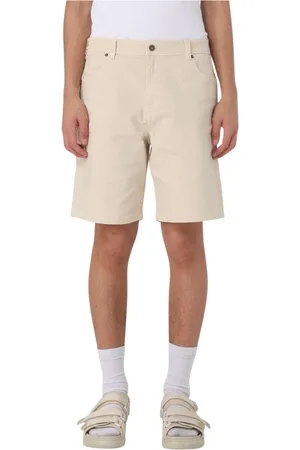 Dickies Homme, Shorts, , Taille: W32 Shorts Casual Jaune Crème