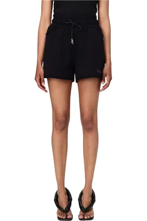 DISCLAIMER Femme, Shorts, Noir, Taille: 36 FR Shorts Casual à Cordon Noir