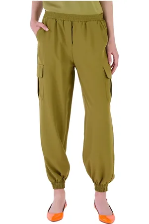 Silvian Heach Femme, Pantalons, Vert, Taille: 44 FR Pantalons de survêtement