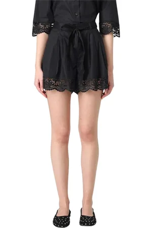 Twin-Set Femme, Shorts, Noir, Taille: 34 FR Ensemble Femme Noir