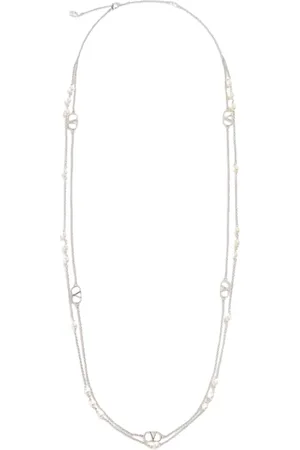 VALENTINO GARAVANI Femme, Accessoires, Gris, Taille: ONE Size Élégant Bracelet en Argent et Bijou