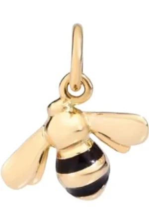Dodo Femme, Accessoires, Jaune, Taille: ONE Size Charme Abeille Or Émail Bijoux