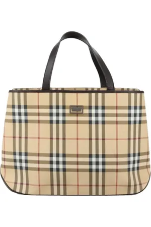 Burberry Femme, Pre-owned, , Taille: ONE Size Pre-owned Toile sacs-main