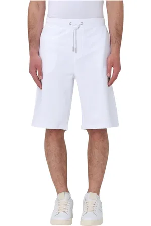 Karl Lagerfeld Homme, Shorts, Blanc, Taille: M Sweatshorts Shorts décontractés