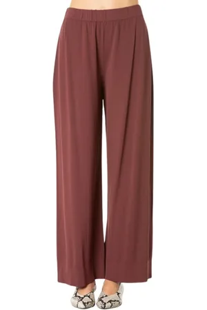LIVIANA CONTI Femme, Pantalons, Brun, Taille: 42 FR Pantalon cheville Ribes Noir