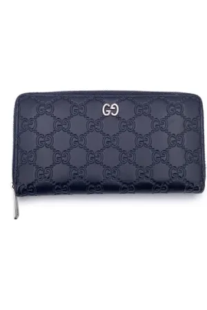Gucci Femme, Pre-owned, Bleu, Taille: ONE Size Pre-owned Cuir sacs-gucci