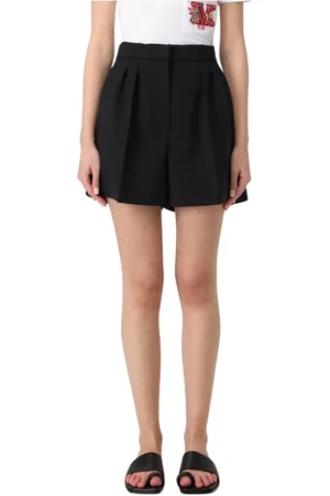 Max Mara Femme, Shorts, Noir, Taille: 38 FR Shorts Plissés Élégants