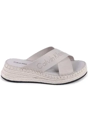 Calvin Klein Femme, Chaussures, , Taille: 40 EU Chaussures compensées en polyester