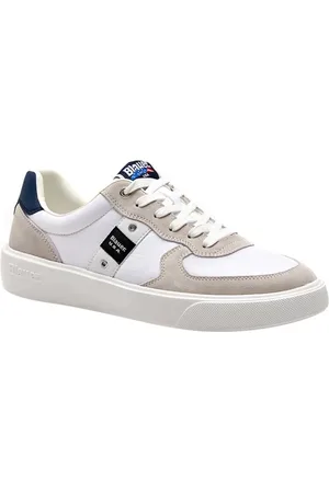 Blauer Homme, Chaussures, Blanc, Taille: 44 EU Baskets Homme Multicolores Élégantes et Confortables