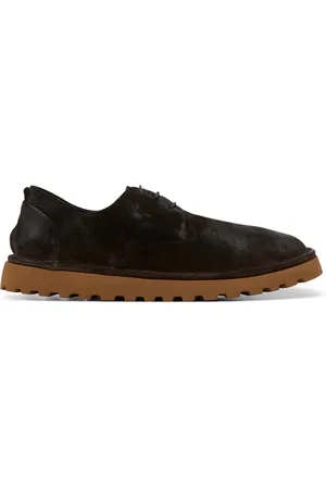 MARSÈLL Homme, Chaussures, Brun, Taille: 42 EU Derby Pomice en cuir marron foncé
