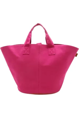 Hermès Femme, Pre-owned, Rose, Taille: ONE Size Pre-owned Toile sacs-main