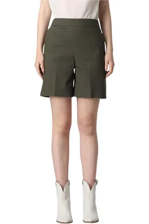 THEORY Femme, Shorts, Vert, Taille: 40 FR Shorts Style Militaire