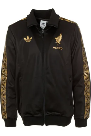 adidas Homme, Sweatshirts et sweats à capuche, Noir, Taille: L Mexico Or Track Top