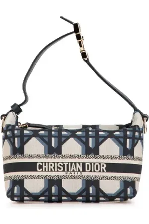 Dior Femme, Pre-owned, Bleu, Taille: ONE Size Pre-owned Cuir sacs-dior