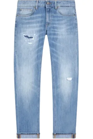 Dondup Femme, Jeans, Bleu, Taille: W31 Jean Bleu Cheville Cinq Poches