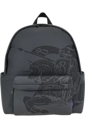 Burberry Homme, Sacs, Noir, Taille: ONE Size Sac à Dos Charbon Elégant avec Compartiments