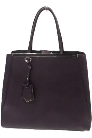 Fendi Femme, Pre-owned, Violet, Taille: ONE Size Pre-owned Cuir sacs-fendi