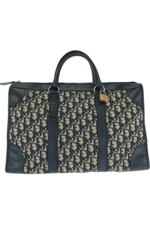 Dior Femme, Pre-owned, Bleu, Taille: ONE Size Pre-owned Toile cabas