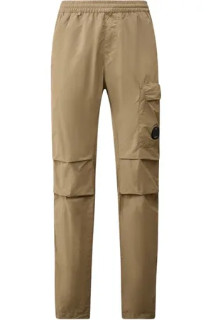 C.P. Company Homme, Pantalons, Brun, Taille: M Pantalon Cargo Régulier en Nylon