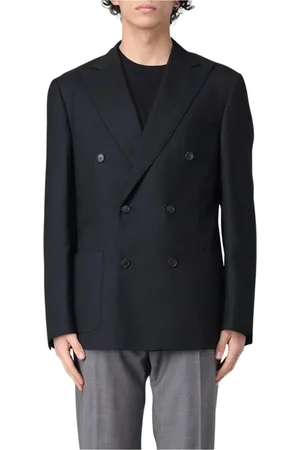 corneliani Homme, Vestes, Noir, Taille: 2XL Blazer Noir Classique