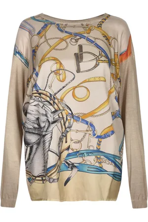AVANT TOI Femme, Pulls, Multicolore, Taille: 40 FR Pull Marron Collection