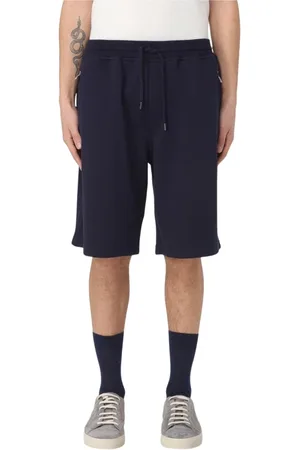 Brunello Cucinelli Homme, Shorts, Bleu, Taille: 3XL Shorts de sport gris décontractés