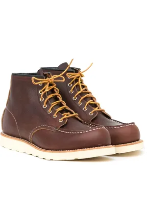 Red Wing Homme, Chaussures, Brun, Taille: 41 EU Bottes Classiques Moc Toe