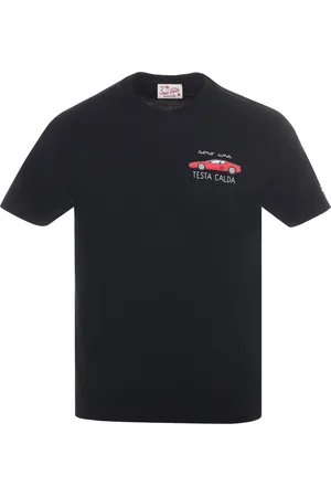 MC2 SAINT BARTH Homme, Tops, Noir, Taille: S T-shirt en coton