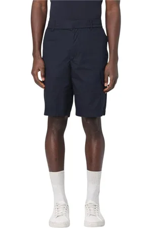 Armani Exchange Homme, Shorts, Bleu, Taille: W36 Short Cargo Bleu avec Poches