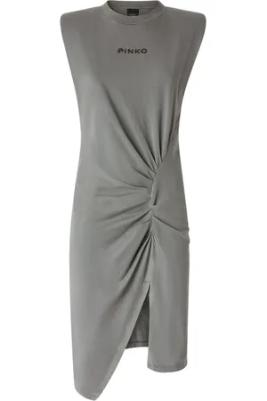 Pinko Femme, Robes, Gris, Taille: 38 FR Robes Grises pour Femmes