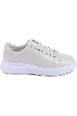 Calvin Klein Femme, Chaussures, , Taille: 40 EU Baskets Plateforme en Cuir