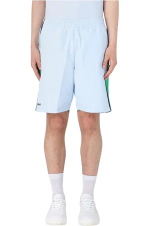 Lacoste Homme, Shorts, Bleu, Taille: S Shorts de sport modernes avec bandes latérales