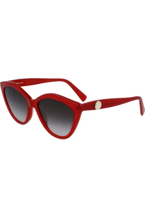 Longchamp Femme, Accessoires, Rouge, Taille: ONE Size Lunettes de soleil