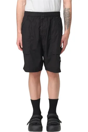 Stone Island Homme, Shorts, Noir, Taille: W30 Short Cargo Beige avec Poches