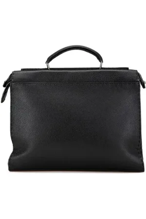 Fendi Femme, Pre-owned, Noir, Taille: ONE Size Pre-owned Cuir sacs-fendi