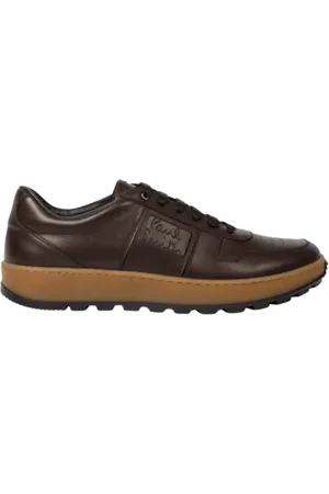 Paul Smith Homme, Chaussures, Brun, Taille: 40 EU Baskets Filoni en Cuir de Qualité