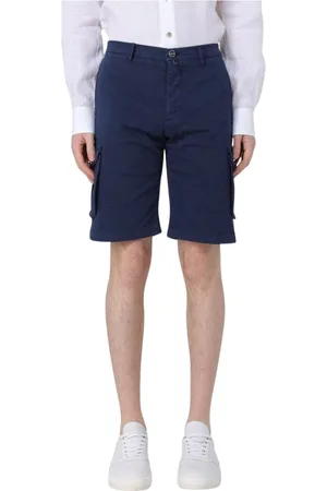 Kiton Homme, Shorts, Bleu, Taille: W33 Pantalon classique en laine pour homme