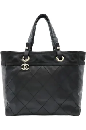 CHANEL Femme, Pre-owned, Noir, Taille: ONE Size Pre-owned Cuir sacs-chanel