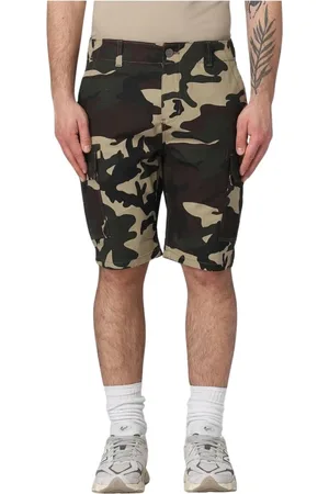 Dickies Homme, Shorts, Vert, Taille: W33 Shorts Cargo Imprimé Camo Homme