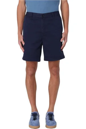 Belstaff Homme, Shorts, Bleu, Taille: W32 Veste Homme Noire Élégante