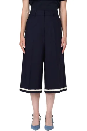 Msgm Femme, Shorts, Bleu, Taille: 36 FR Shorts Tailored Bleus pour Femmes