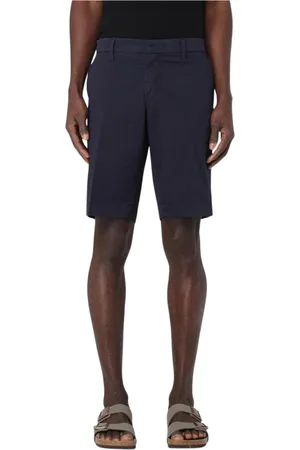 FAY Homme, Shorts, Bleu, Taille: W32 Shorts Verts Élégants