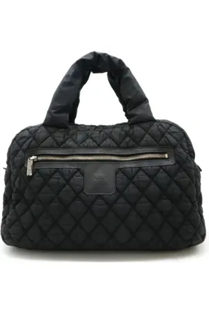 CHANEL Femme, Pre-owned, Noir, Taille: ONE Size Pre-owned Cuir sacs-main