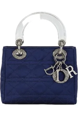 Dior Femme, Pre-owned, Bleu, Taille: ONE Size Pre-owned Plastique sacs-main