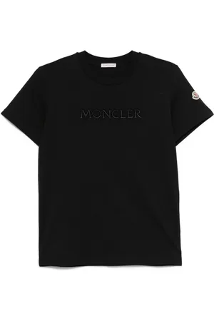 Moncler Femme, Tops, Noir, Taille: 36 FR T-shirt noir et Polo