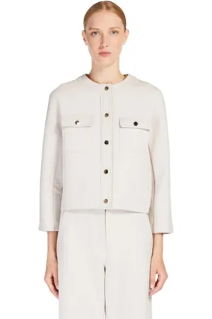 Max Mara Femme, Vestes, , Taille: 40 FR Veste en jersey scuba à manches kimono