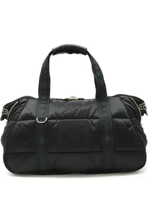 CHANEL Unisex, Pre-owned, Noir, Taille: ONE Size Pre-owned Tissu sacs-de-voyage