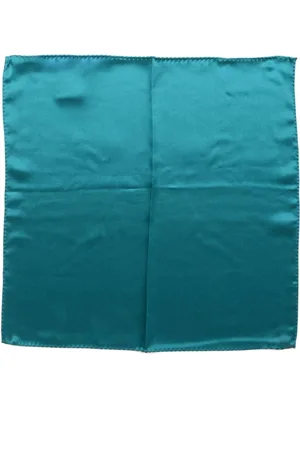 Dolce & Gabbana Homme, Accessoires, Bleu, Taille: ONE Size Mouchoir de Poche Homme au Design Élégant