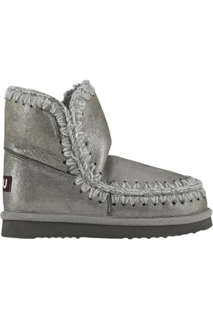 Mou Femme, Chaussures, Gris, Taille: 38 EU 18 Microglitter Lapponia Eskimo Bottes
